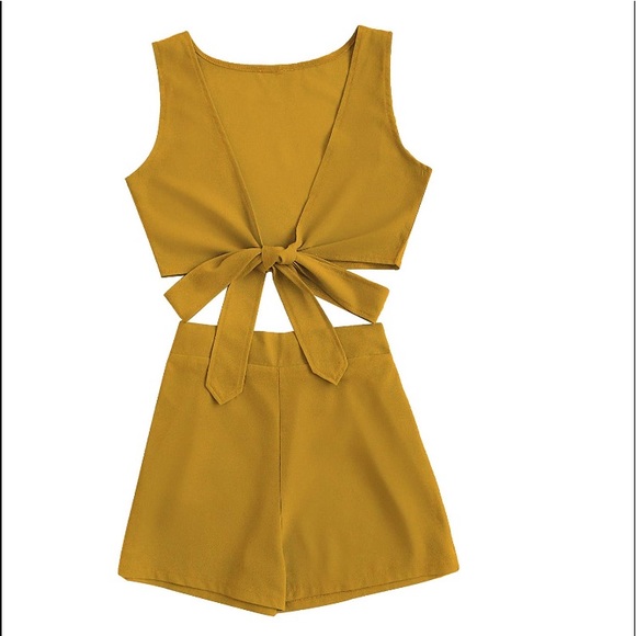 Other - Women's 2 Piece Boho Shorts Set